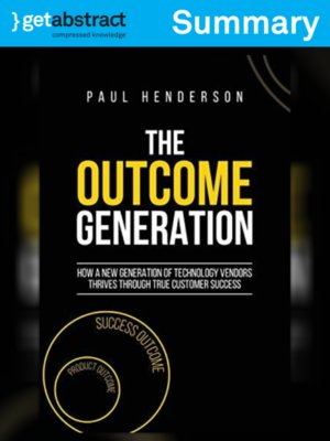 cover image of The Outcome Generation (Summary)